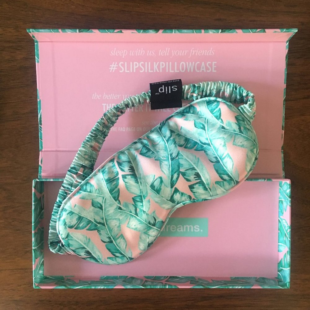 Slip silk eye mask